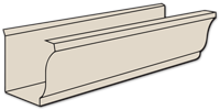 002 Linen Seamless Gutter