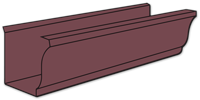 820 Cranberry Seamless Gutters