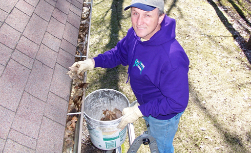 Quick Gutter cleaning in Grand Rapids provided by All Gutter Systems