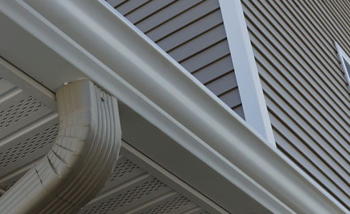 The Crown Mold rain gutter profile from All Gutter Systems