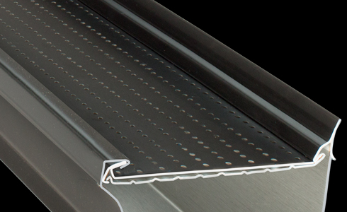 Alu-Rex DoublePro rain gutter cover, from All Gutter Systems