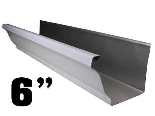 6 inch seamless gutters from All Gutter systems