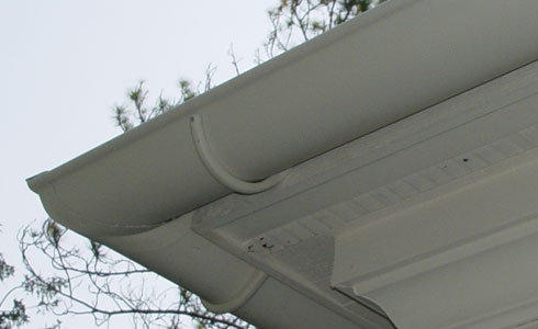 Half Round rain gutters from All Gutter Systems
