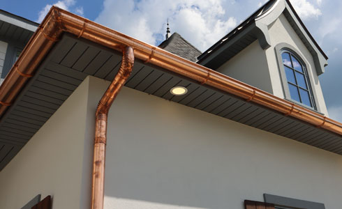 Half Round rain gutters from All Gutter Systems