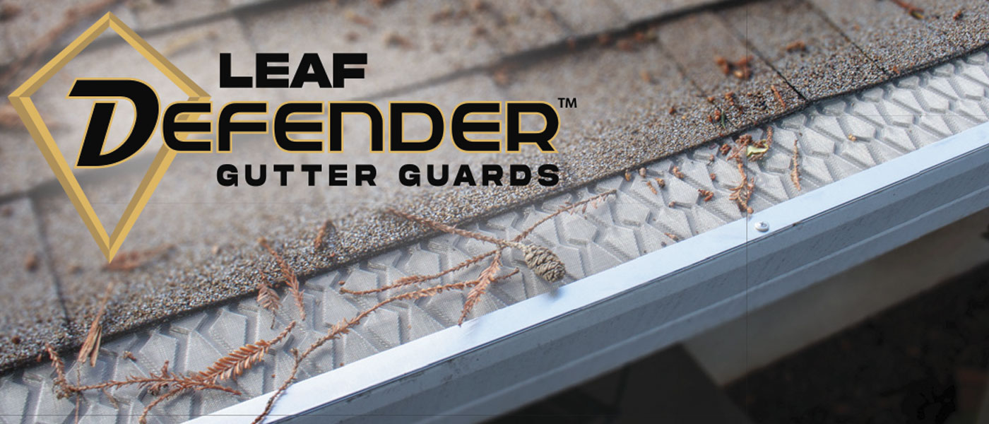 Leaf Defender gutter cover and leaf filter from All Gutter Systems, Grand Rapids, MI