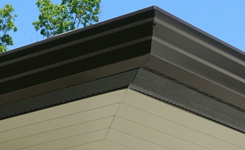 The Two Step rain gutter profile from All Gutter Systems