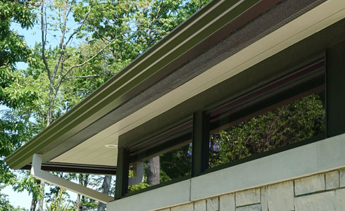 The Two Step rain gutter profile from All Gutter Systems